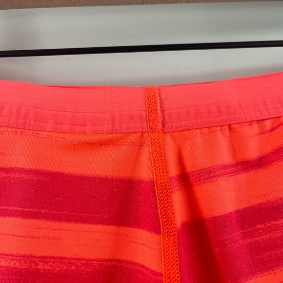 NIKE GOLF Shorts Tour Performance Dri-Fit Stretch Lightweight Gym Orange Stretch - Picture 11 of 13